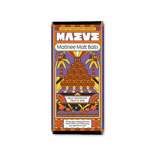 Seattle Chocolate Presents Maeve - Matinee Malt Balls Truffle Bar