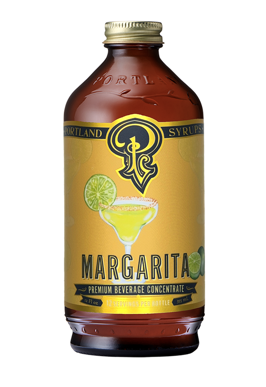 Portland Syrups - Margarita Syrup 12oz - cocktail / mocktail beverage mixer