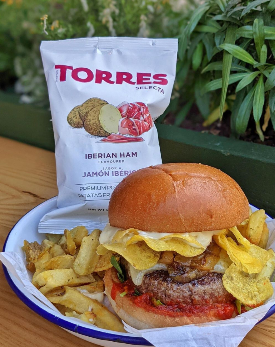 Torres Gourmet Potato Chips - Iberico Ham 150g