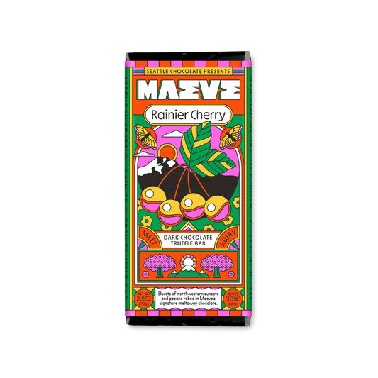 Seattle Chocolate Presents Maeve - Rainier Cherry Truffle Bar