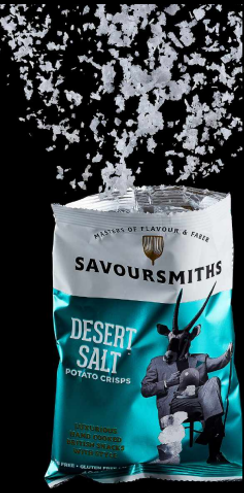 Savoursmiths Desert Salt Potato Crisps