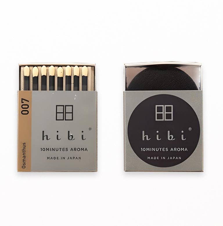 Hibi - Box of 8 Incense Matches: Japanese Cypress