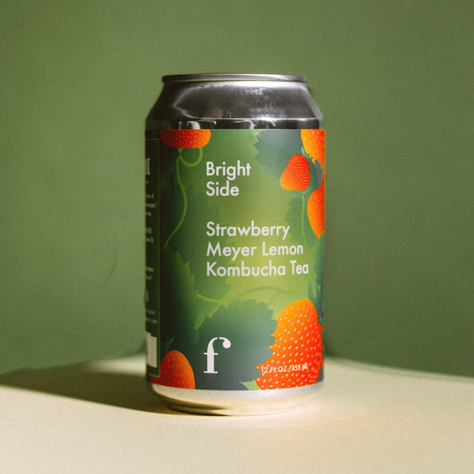 Figment Kombucha - Bright Strawberry Lemon Kombucha Tea