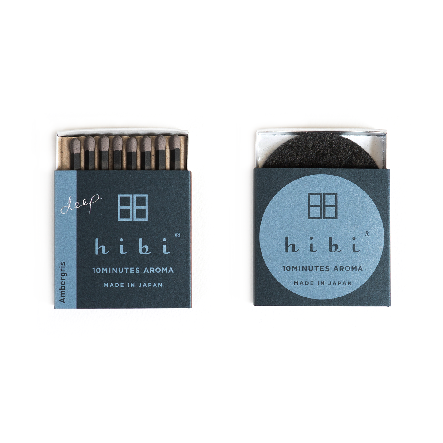 Hibi - Box of 8 Incense Matches: Yuzu