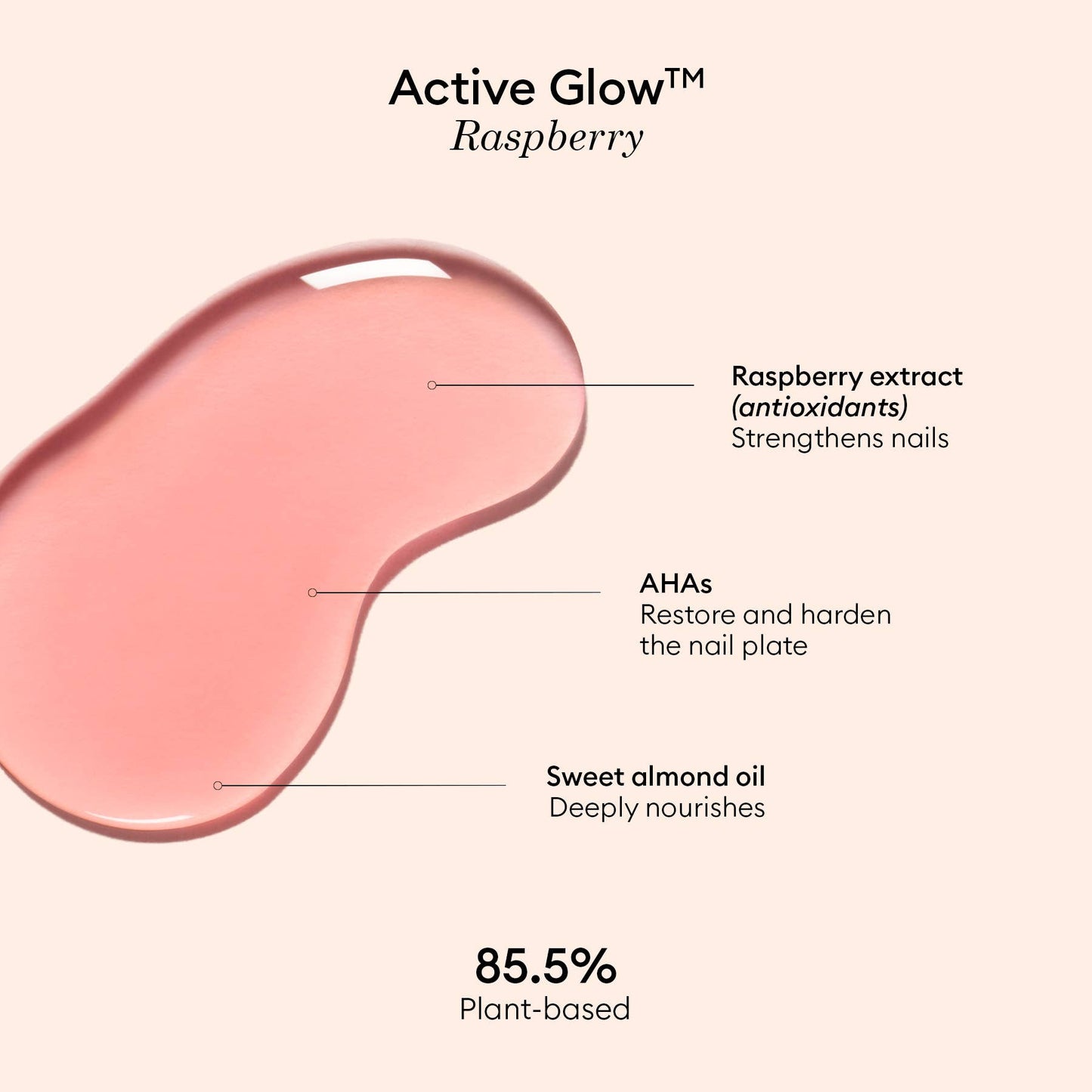 Manucurist, Inc. - Vernis à Ongles - Active™ Glow Care Polish: Blueberry