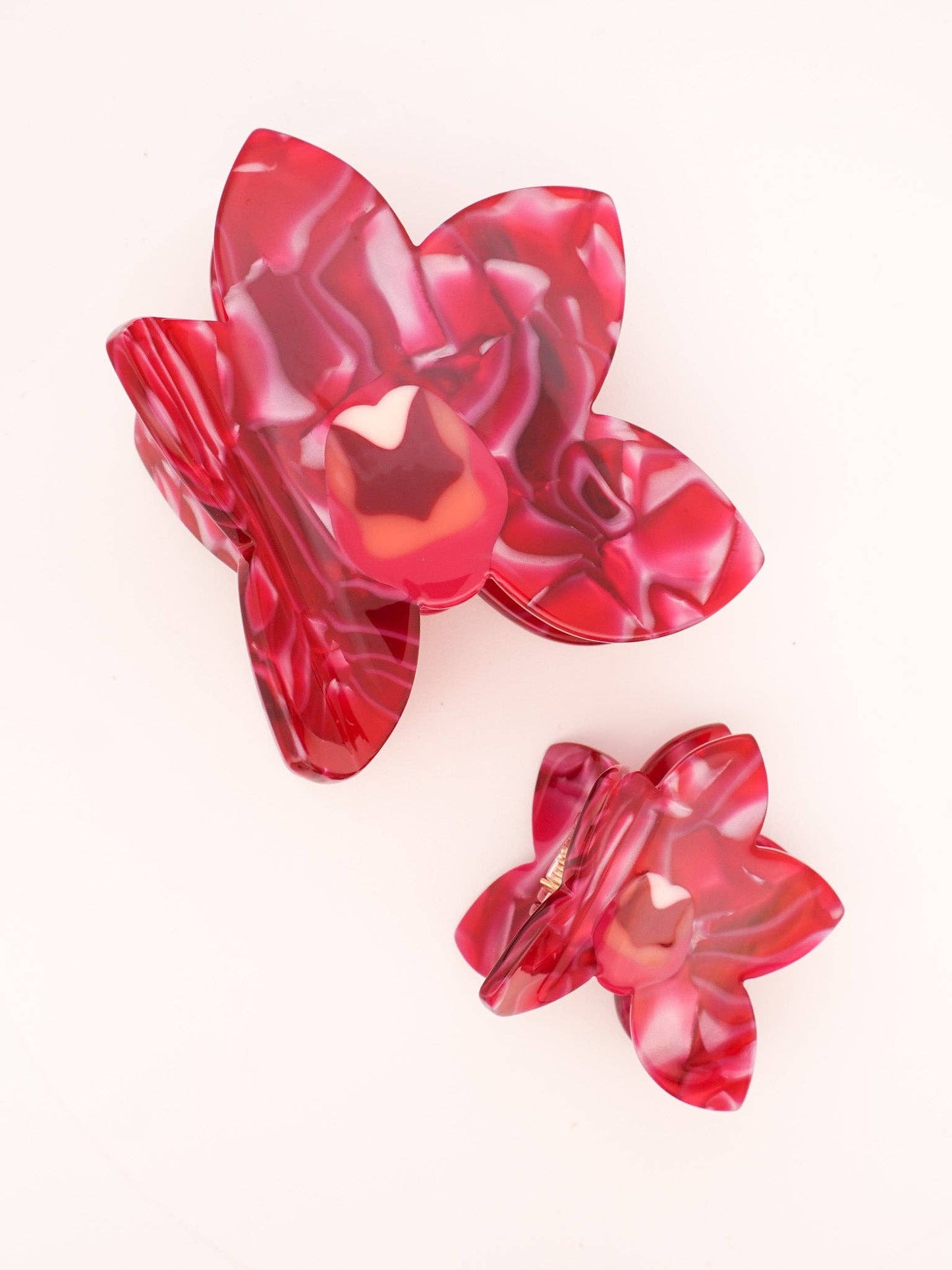 Paulina Otero - Orchid Hair-Claw in Fuscia: Big