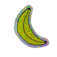 Jenny Lemons - Glitter Banana Sticker