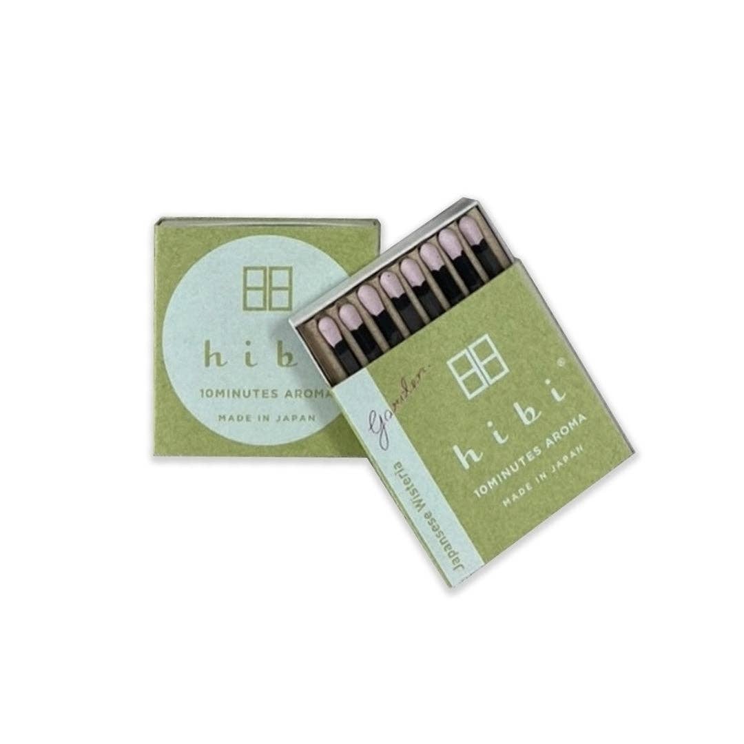 Hibi - Box of 8 Incense Matches: Citronella