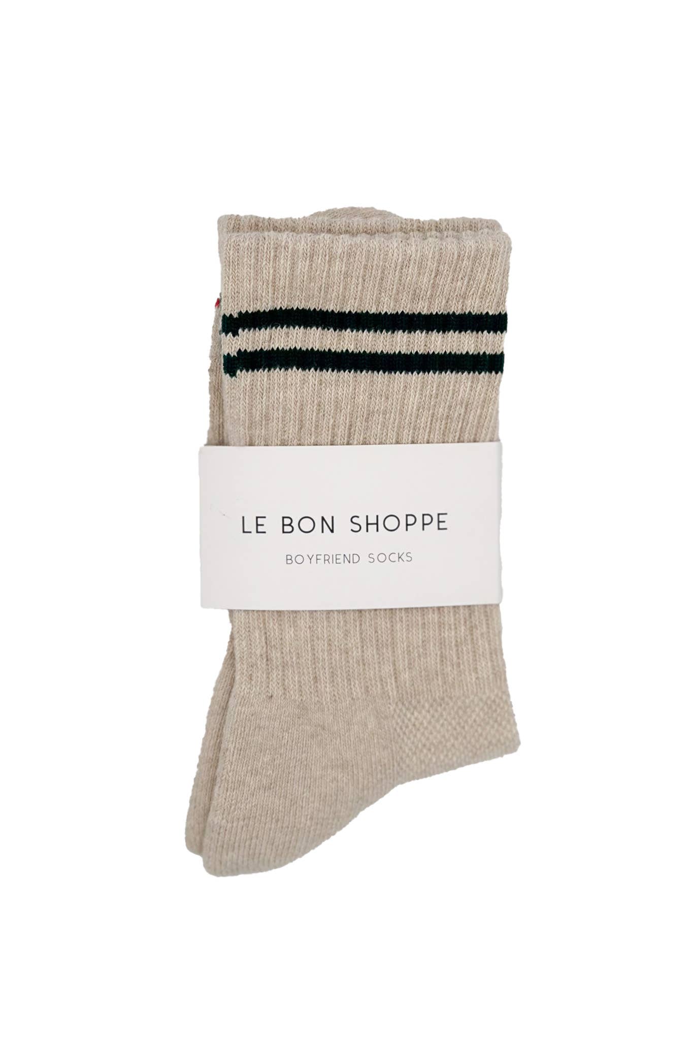 Le Bon Shoppe - Boyfriend Socks: Biscotti