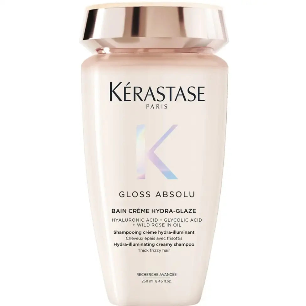 Gloss Absolu-Bain Créme Hydra-Glaze Shampooing hydra-illuminant