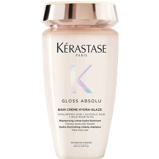 Gloss Absolu-Bain Créme Hydra-Glaze Shampooing hydra-illuminant