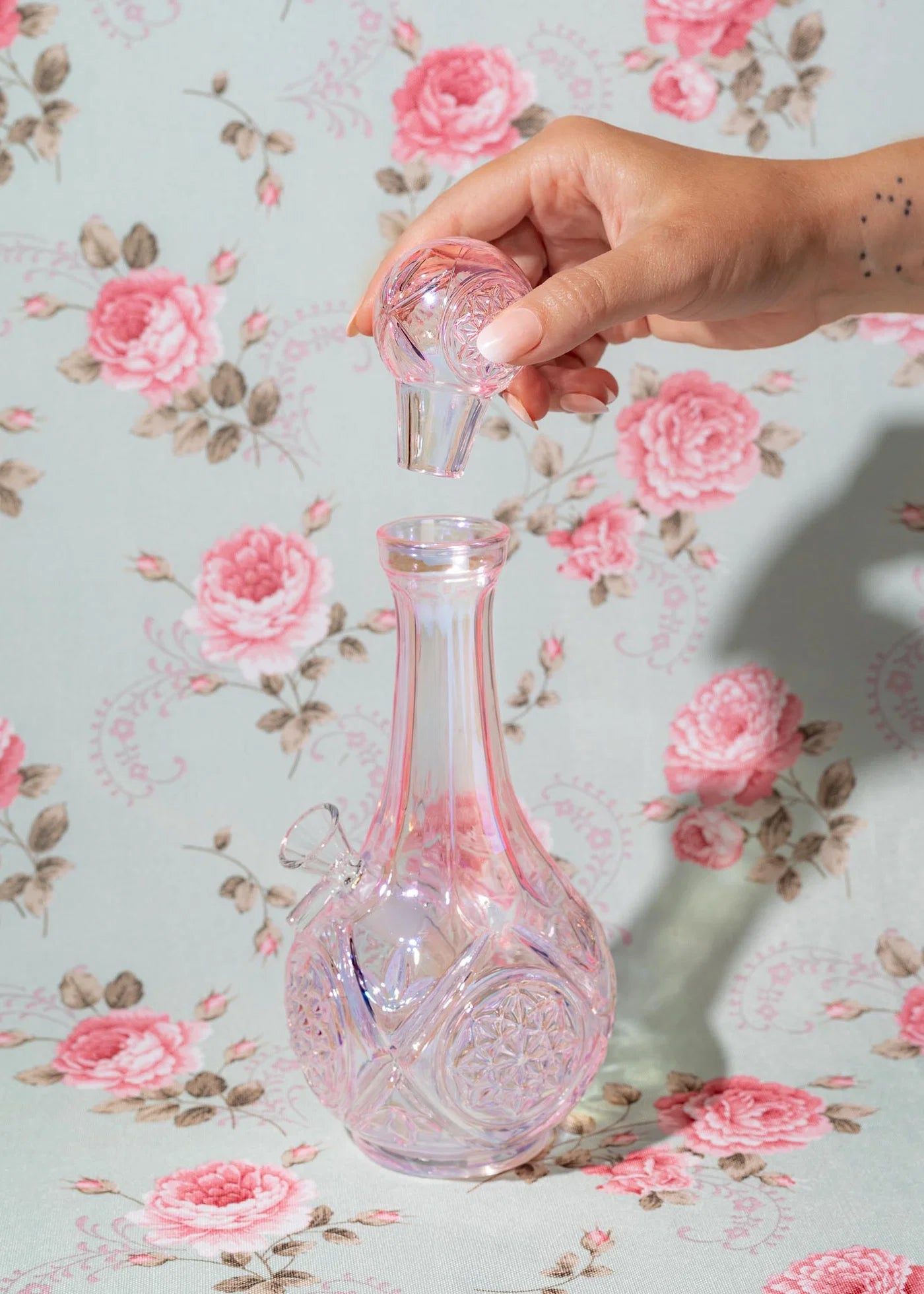Decanter Bong Pink