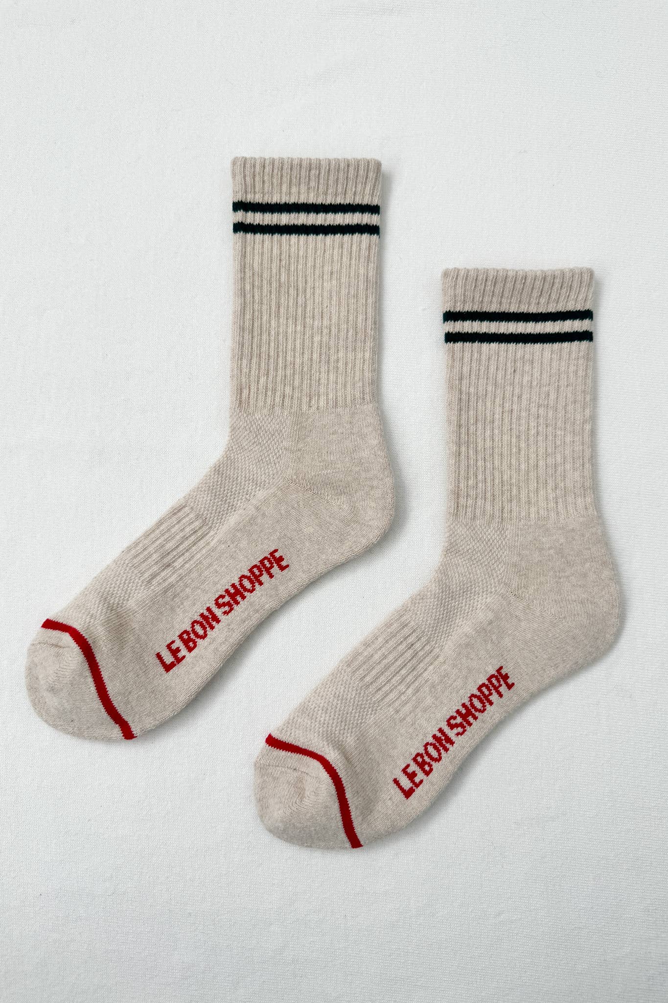 Le Bon Shoppe - Boyfriend Socks: Biscotti