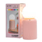 Lund Design House - Mini Wireless 8 Colour Changing Lamp: Pink