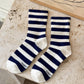 Le Bon Shoppe - Wally Socks: Wide / Red Stripe