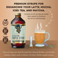 Portland Syrups - Organic Cane Sugar Simple Syrup 12 oz