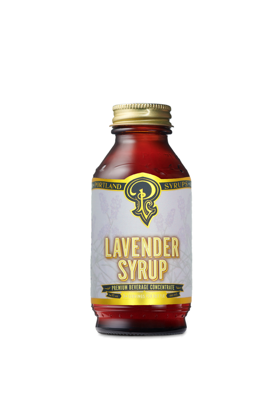 Portland Syrups - Lavender Syrup 3.4oz - cocktail / mocktail beverage mixer