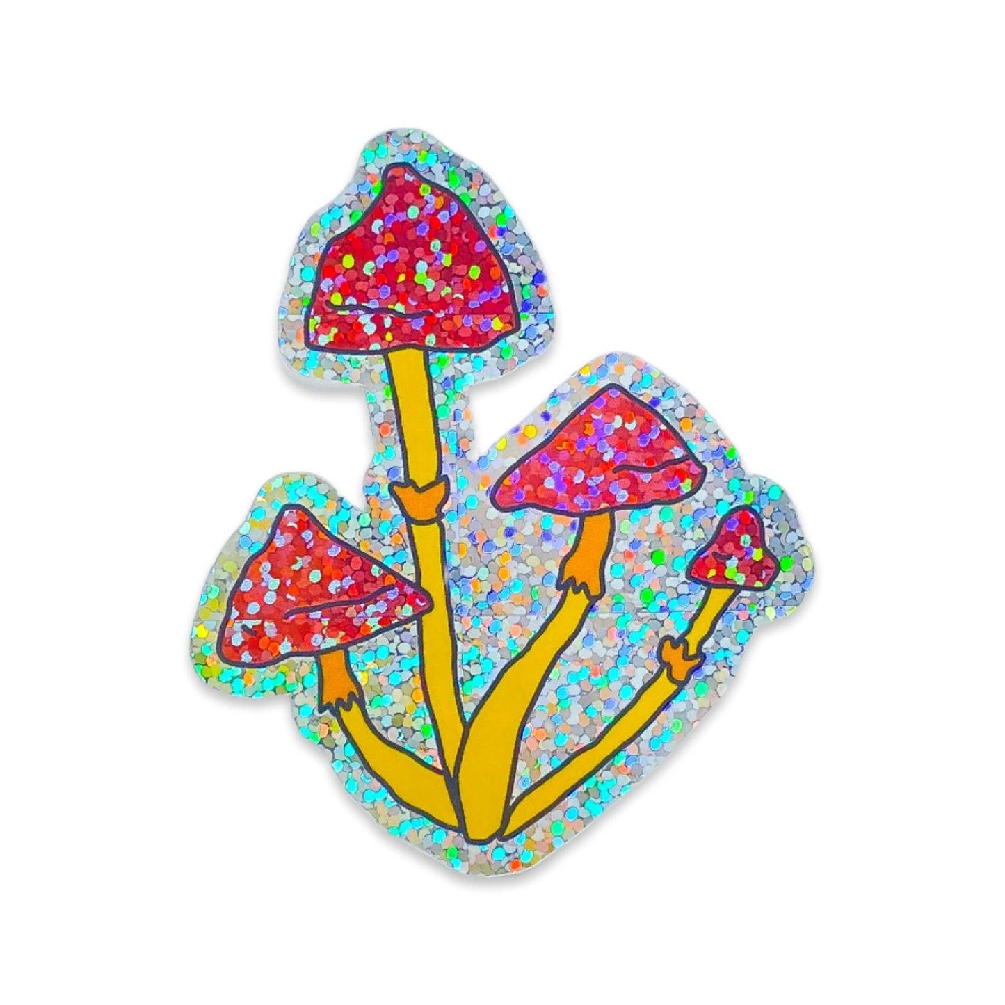 Jenny Lemons - Glitter Enoki Mushroom Sticker