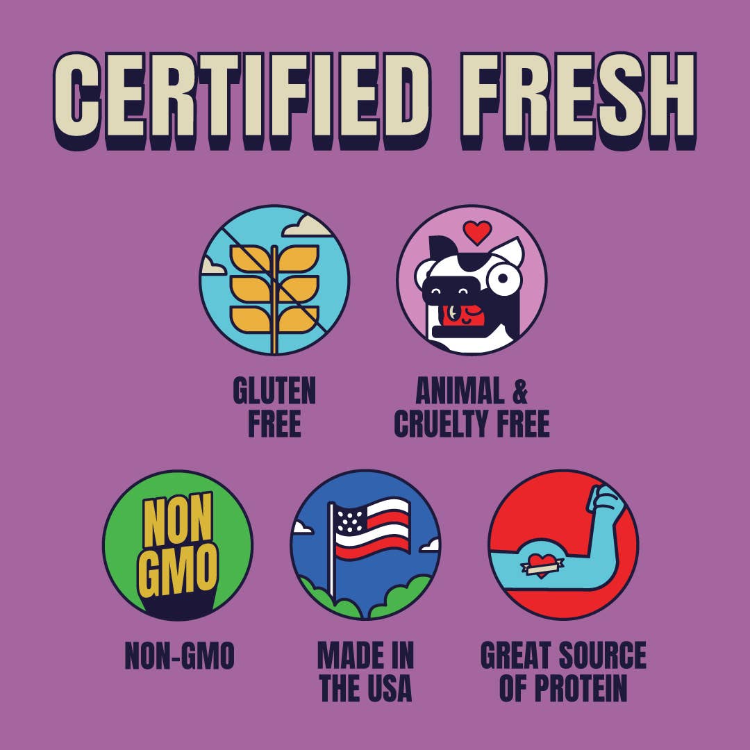 Louisville Vegan Jerky Co. - Vegan & Plant Based General Tso's Jerky 3 oz