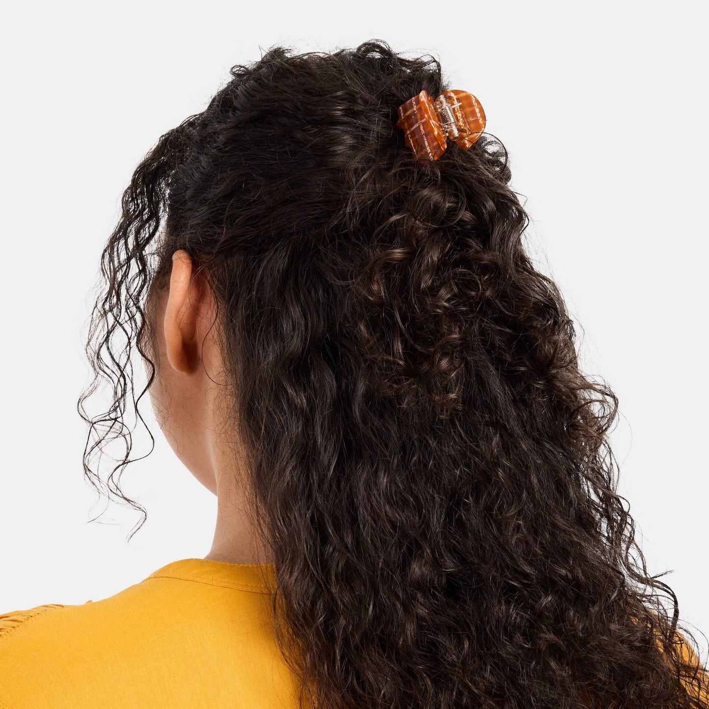 CHUNKS - Midi Ursa Claw in Caramel Plaid