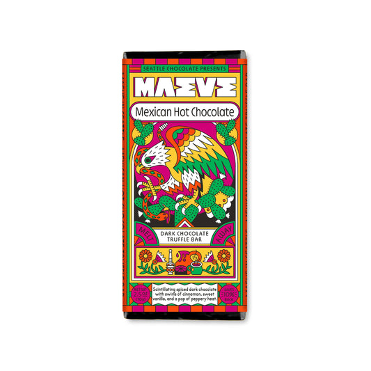 Seattle Chocolate Presents Maeve - Mexican Hot Chocolate Truffle Bar