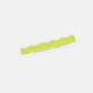 CHUNKS - Skinny Wave Barrette in Lime