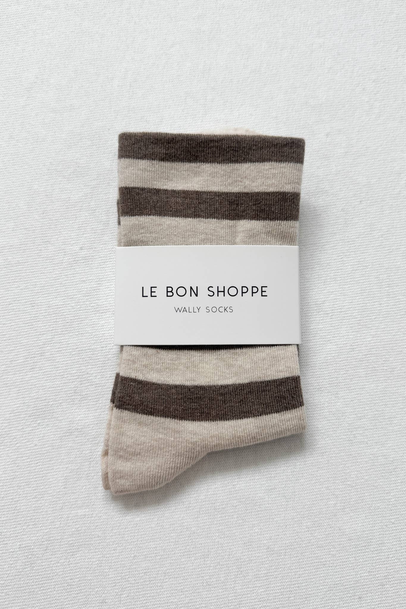Le Bon Shoppe - Wally Socks: Wide / Green Stripe