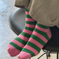 Le Bon Shoppe - Wally Socks: Wide / Red Stripe