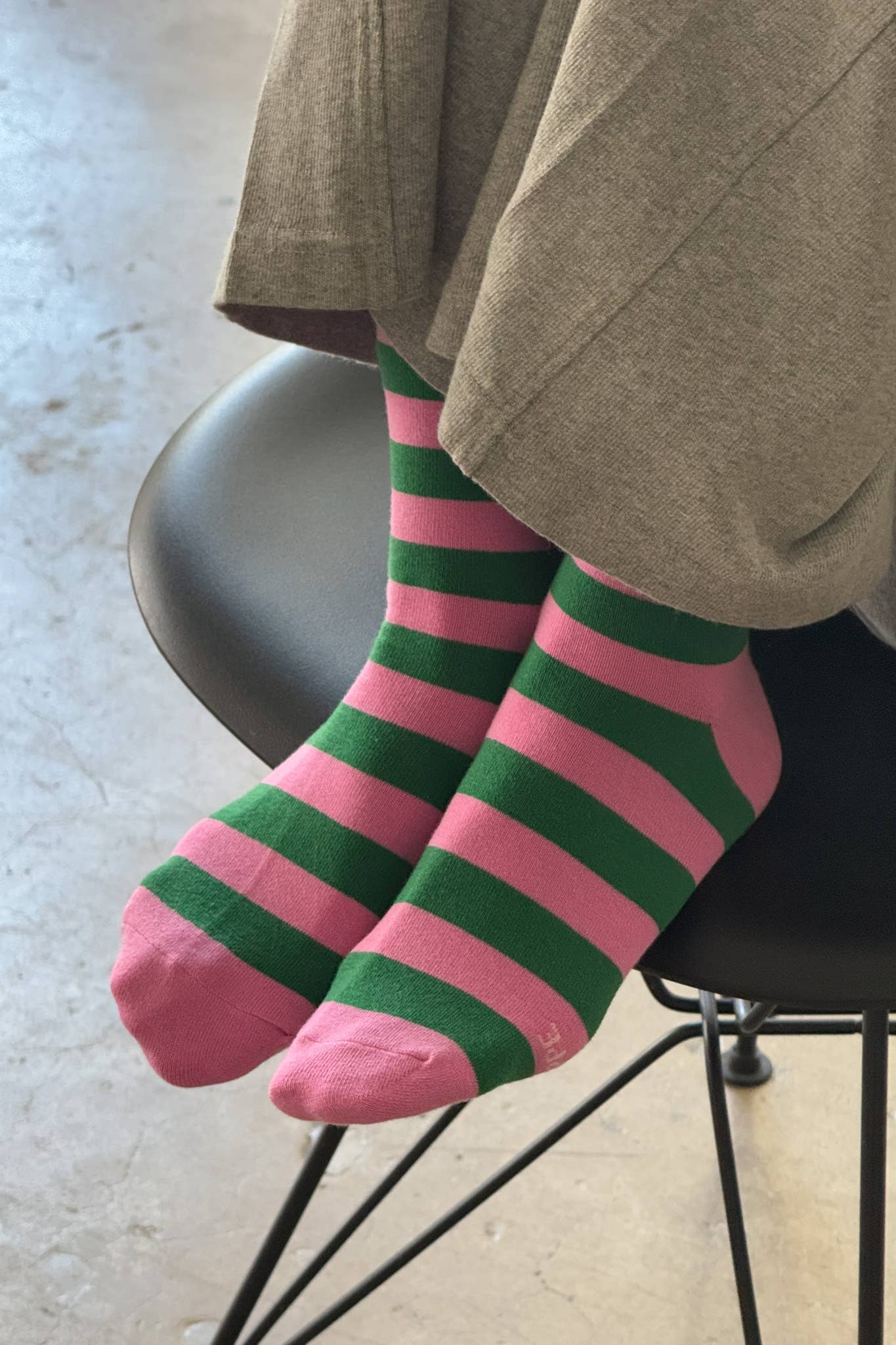 Le Bon Shoppe - Wally Socks: Wide / Red Stripe