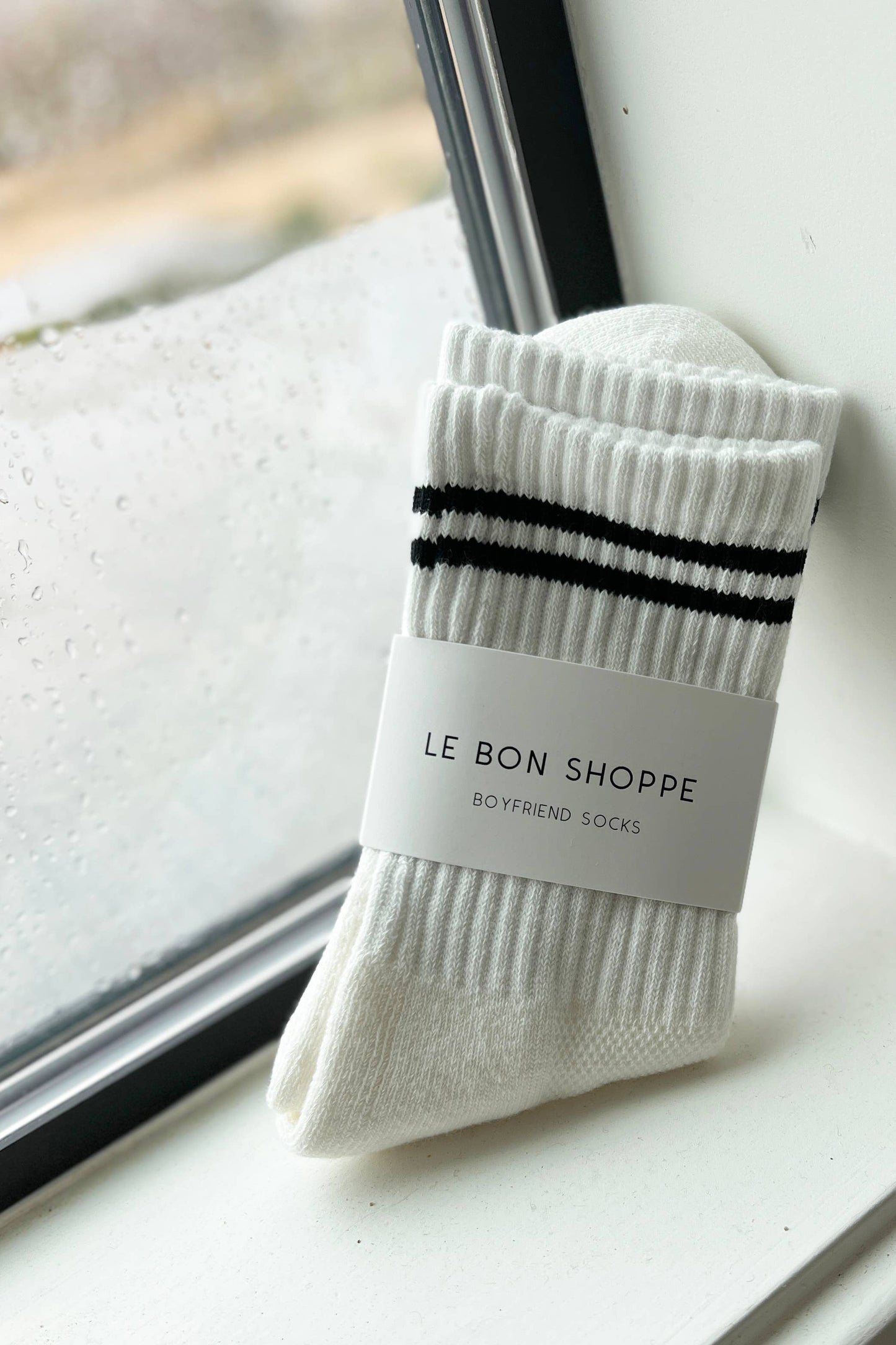 Le Bon Shoppe - Boyfriend Socks: Biscotti