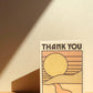 Thank You Sun thank you greeting card