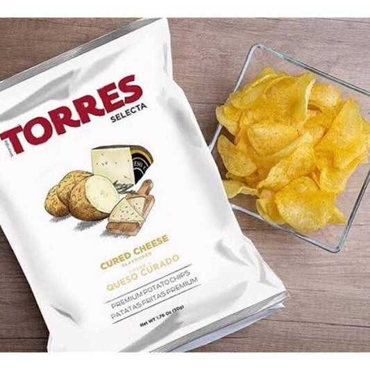 Torres Gourmet Potato Chips - Cured Cheese 150g