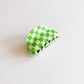 Rounded Check Hair Claw