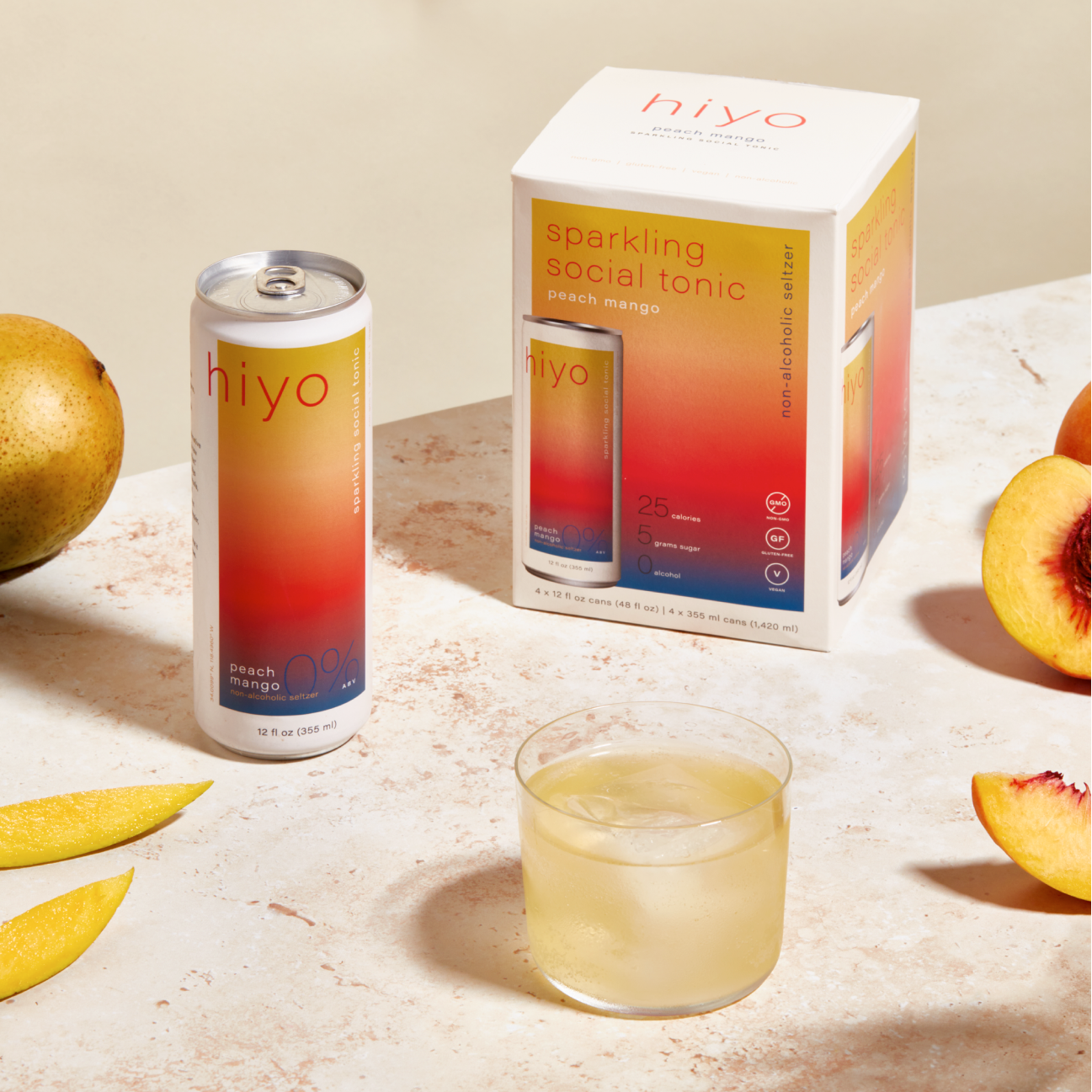 hiyo - peach mango