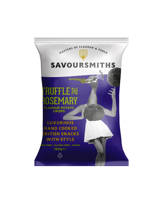 Savoursmiths Truffle and Rosemary Potato Crisps