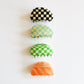 Rounded Check Hair Claw
