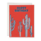 Saguaro Cactus birthday greeting card
