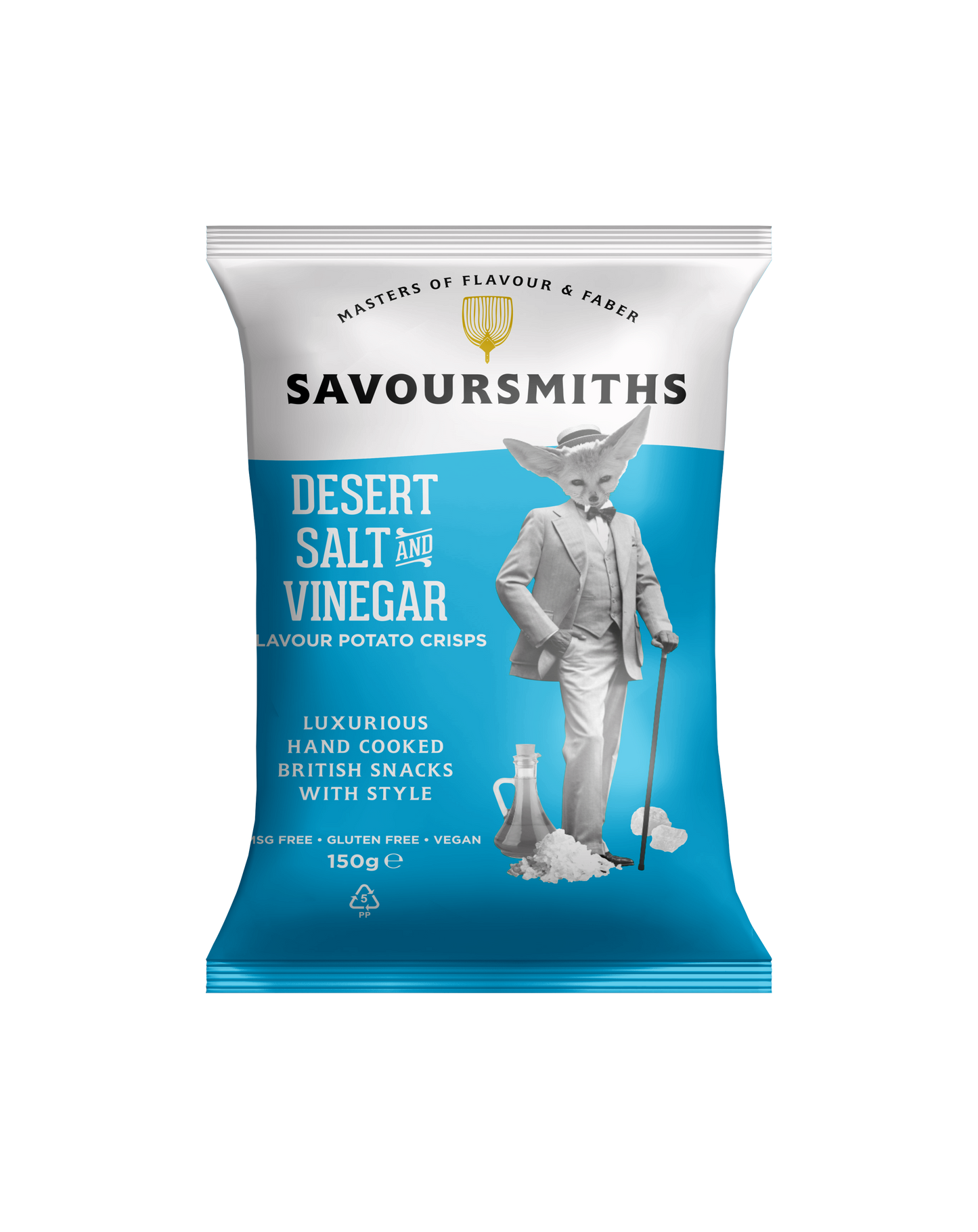 Savoursmiths Desert Salt and Vinegar Potato Crisps