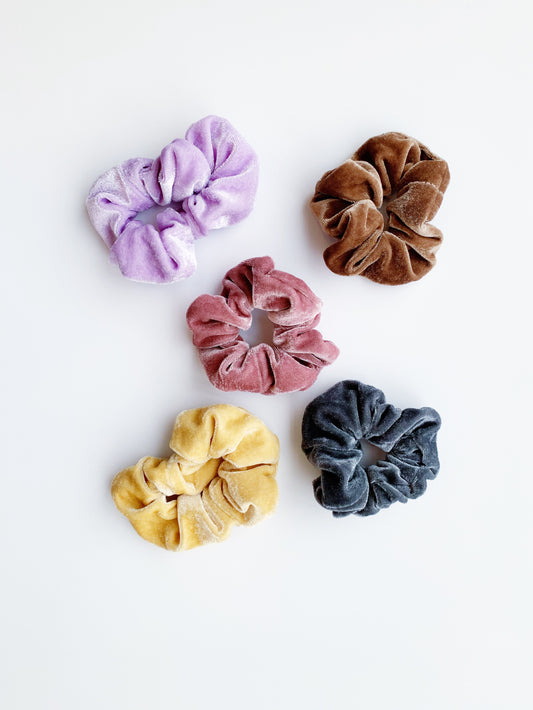 Velvet Hair Scrunchies