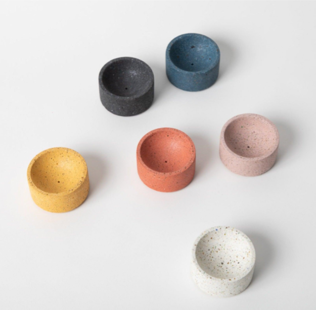 Round Terrazzo Incense Holder - Pretti.Cool