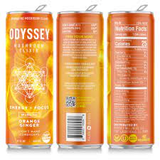 Odyssey Mushroom Elixir: Orange Ginger