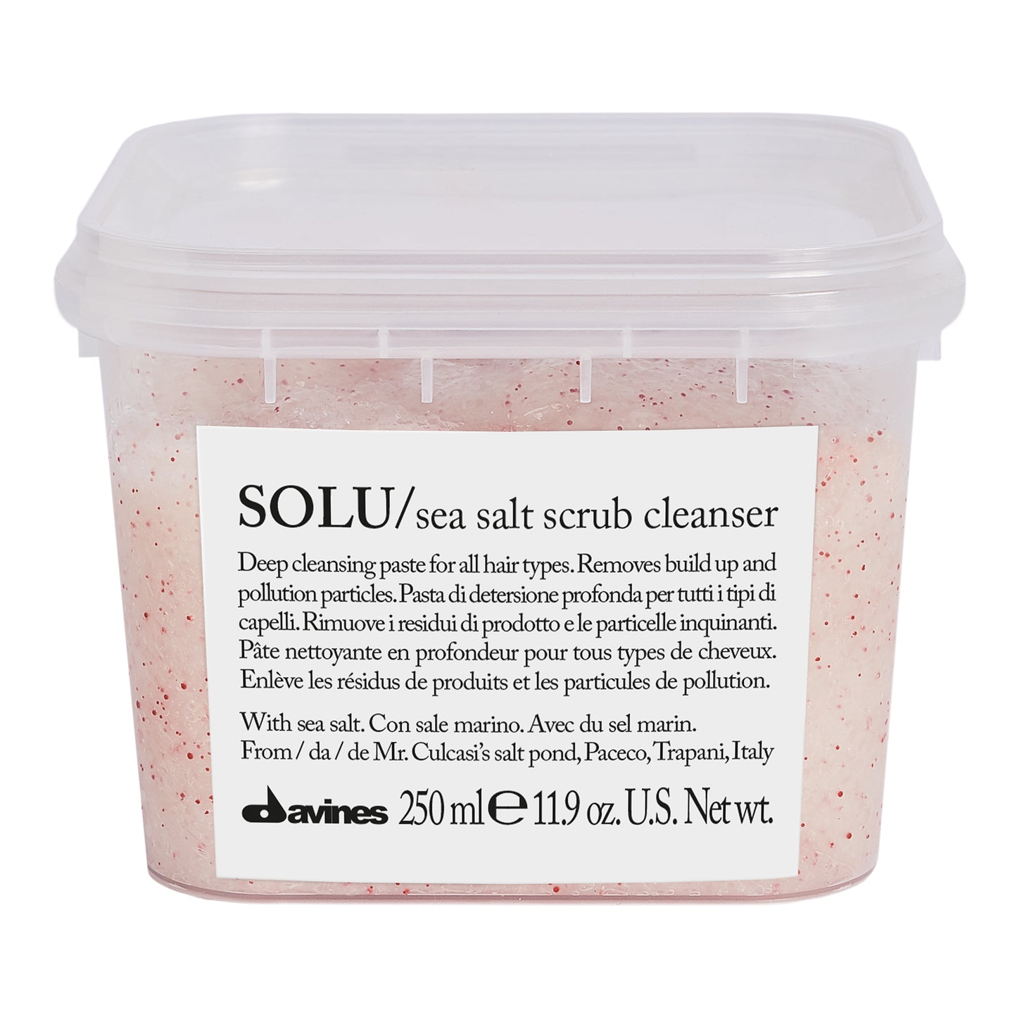 SOLU Sea Salt Scrub Cleanser